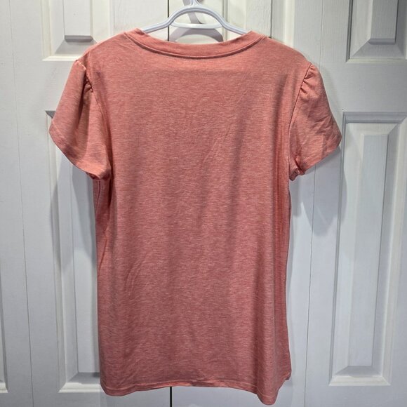 New Women’s Light Coral Casual Top | Size Medium - Picture 2 of 5